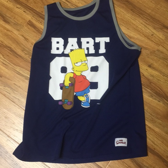 Other | Bart Simpson Jersey | Poshmark